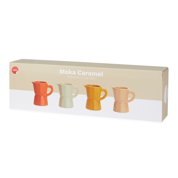 Balvi Set tazas espresso Moka Caramel colores surt.-27998 ÚLTIMAS EDICIONES