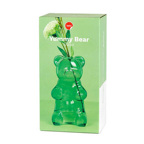 Balvi Florero Yummy Bear verde-27967 Oferta especial de fábrica