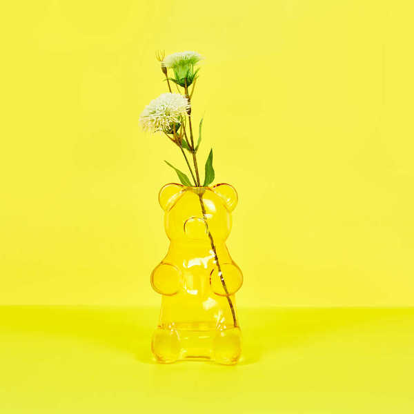 Balvi Florero Yummy Bear amarillo-27966 Promoción trimestral