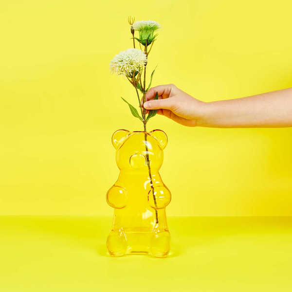 Balvi Florero Yummy Bear amarillo-27966 Promoción trimestral
