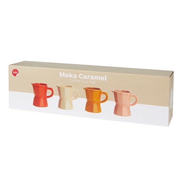 Balvi Set tazas café Moka Caramel colores surt.-27999 Superdescuento