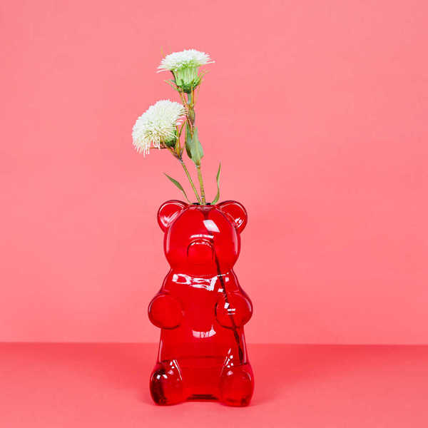 Balvi Florero Yummy Bear rojo-27968 Grandes descuentos