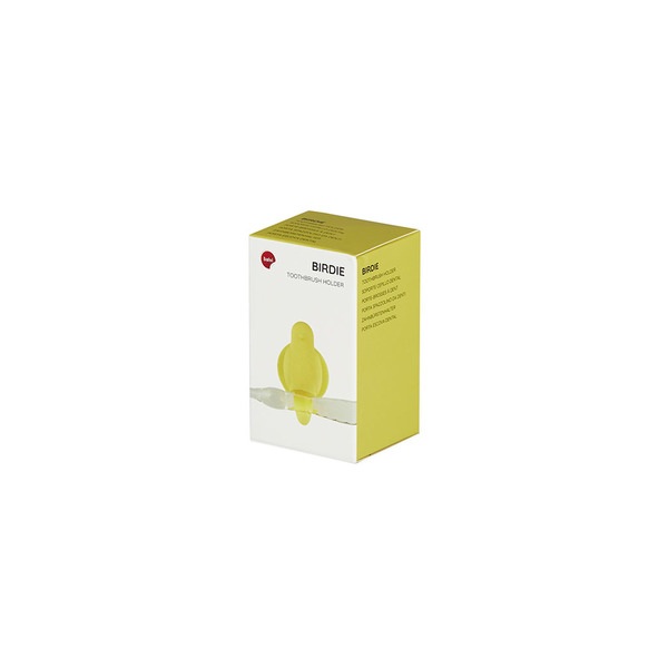 Balvi Soporte cepillo dental Birdie amarillo-27193 Limitado a 3 días