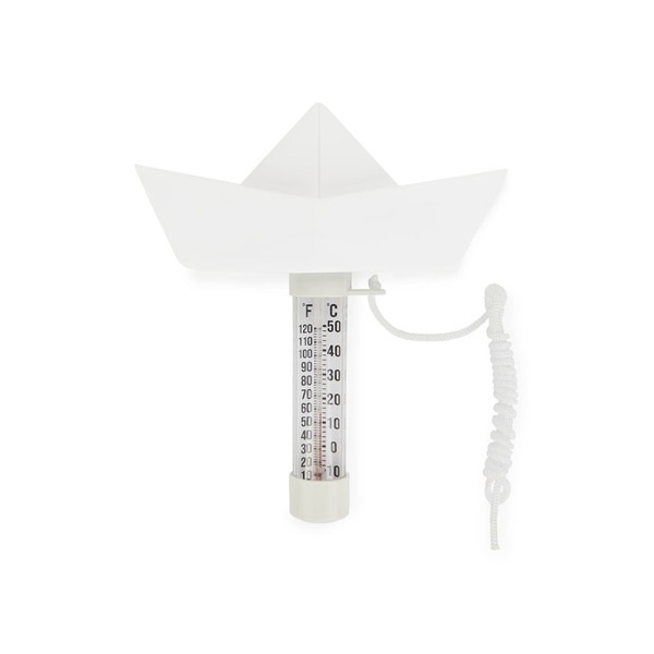 Balvi Termómetro piscina Paper Boat blanco-27752