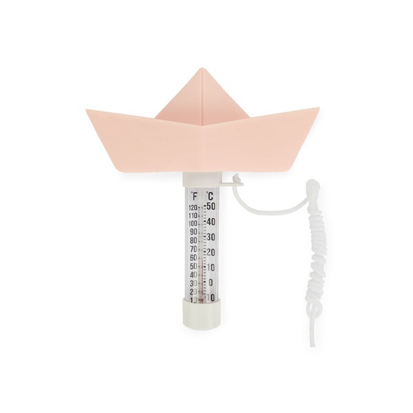 Balvi Termómetro piscina Paper Boat rosa-27755