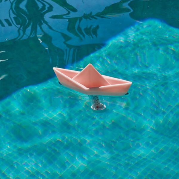 Balvi Termómetro piscina Paper Boat rosa-27755 Descuentos del mes