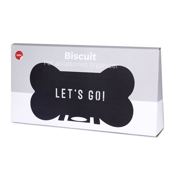 Balvi Organizador accesorios mascota Biscuit negro-27705 Rebajas