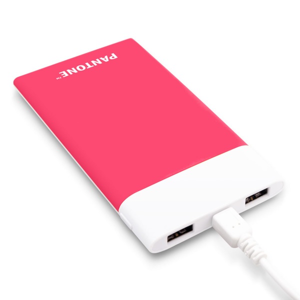 Balvi Balvi Batería 6000mAh Pantone Color rosa Carga rápida Indicador de carga LED Con cable USB DC5V Entra En oferta
