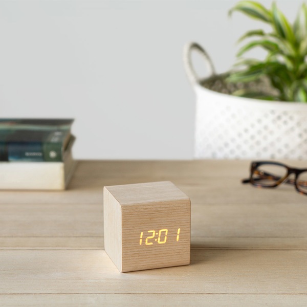 Balvi Despertador Wood roble-27165 Gran oferta