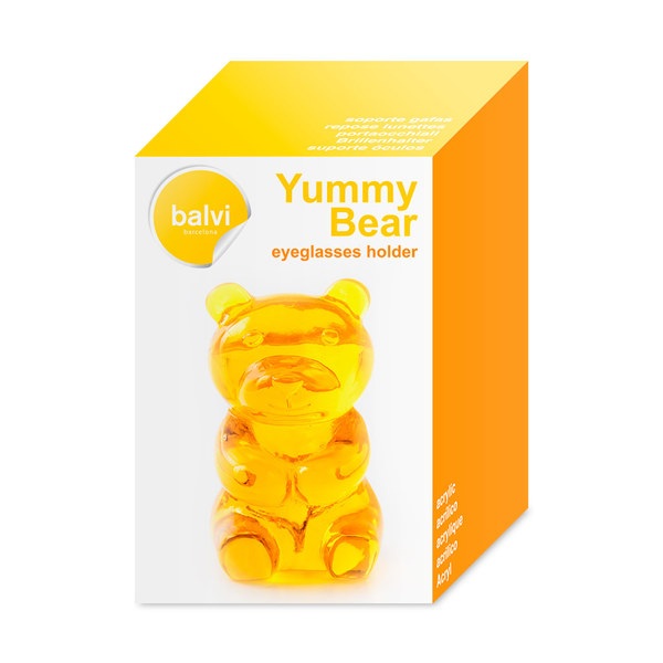Balvi Balvi - Yummy Bear soporte para gafas. Sujeta fotos con forma de osito de gominola. Organizador de ga Los más vendidos