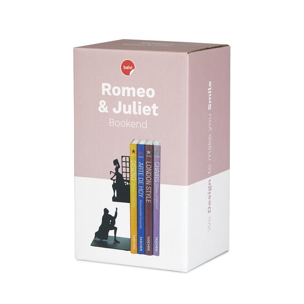 Balvi Balvi - Romeo & Juliet sujeta libros de metal. Inspirado en la obra de Shakespeare ÚLTIMAS EDICIONES