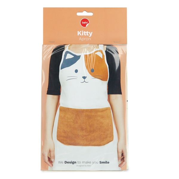 Balvi Delantal Kitty Calico 80 cm-27976 Oferta especial de fábrica