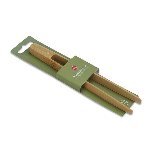 Balvi Balvi - Toasts & More pinza de bambú para sacar tostadas comer sushi y otras funciones Liquidación