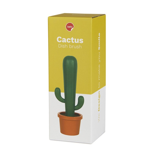Balvi Cepillo lavaplatos Cactus verde-27553 Descuentos del mes