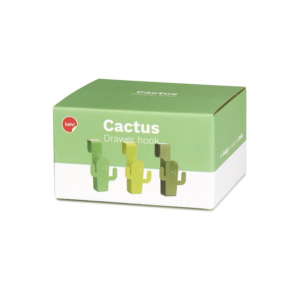 Balvi Colgador cajón Cactus x3-27319 Descuento por venta flash