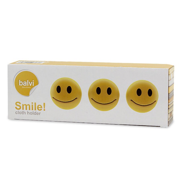 Balvi Balvi - Colgador trapo cocina Smile x3 Ofertas de temporada
