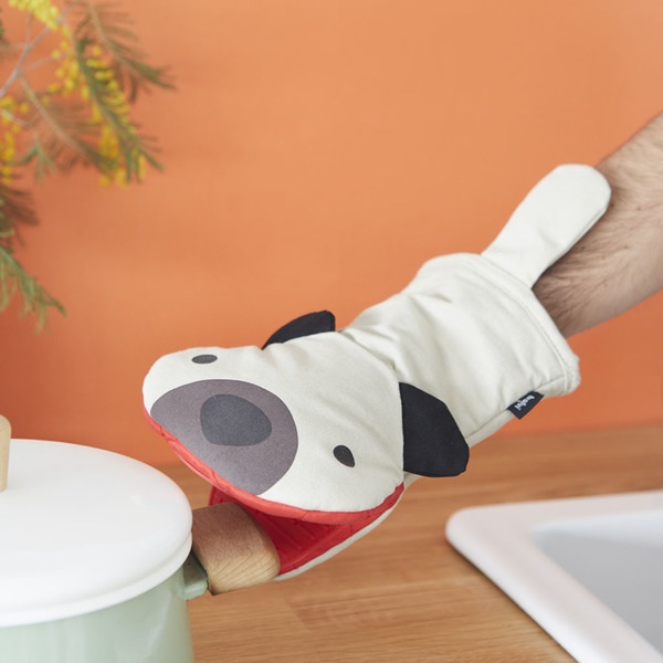 Balvi Manopla cocina Woof beige-27044 Rebajas de fin de temporada