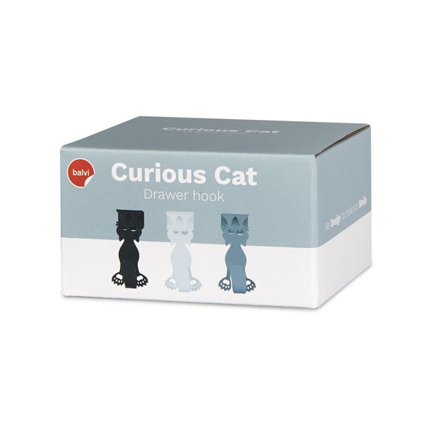 Balvi Colgador cajón Curious Cat x3-27317 Rebajas top