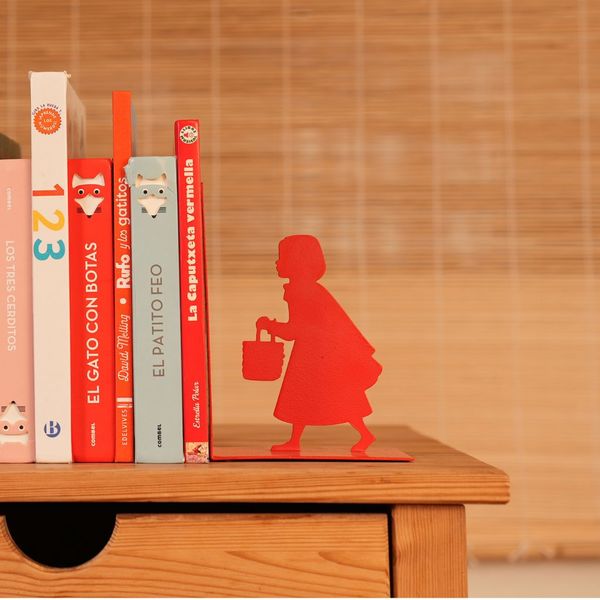 Balvi Sujetalibros Little Red rojo-27700 Descuento por venta flash