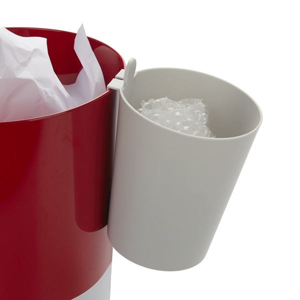 Balvi Papelera Mr.Recycle gris-27462 Venta caliente