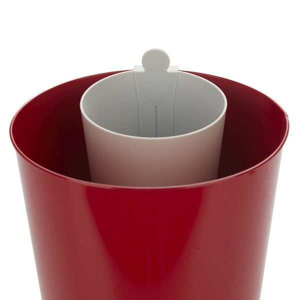 Balvi Papelera Mr.Recycle gris-27462 Venta caliente
