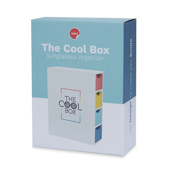 Balvi Caja gafas de sol The Cool Box blanco-27667 Liquidación