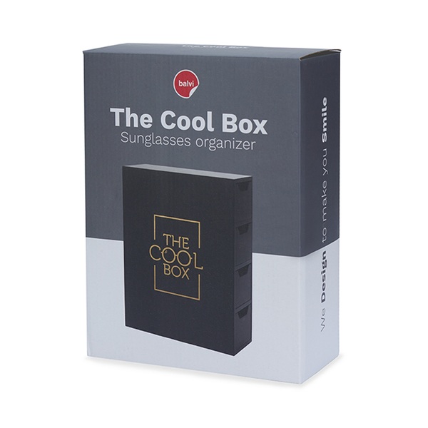 Balvi Caja gafas de sol The Cool Box negro-27669 Tienda de fábrica