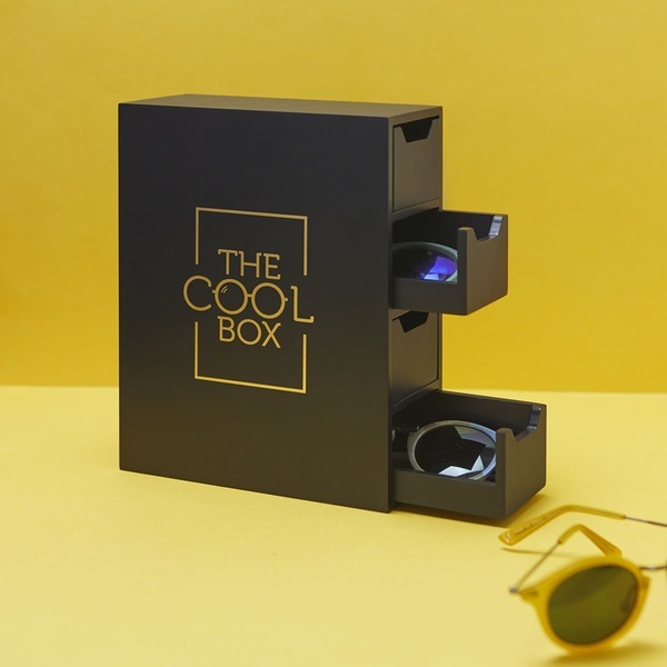 Balvi Caja gafas de sol The Cool Box negro-27669 Tienda de fábrica