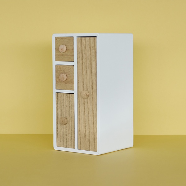 Balvi Caja joyero Attic blanco-27690 Limitado a 3 días