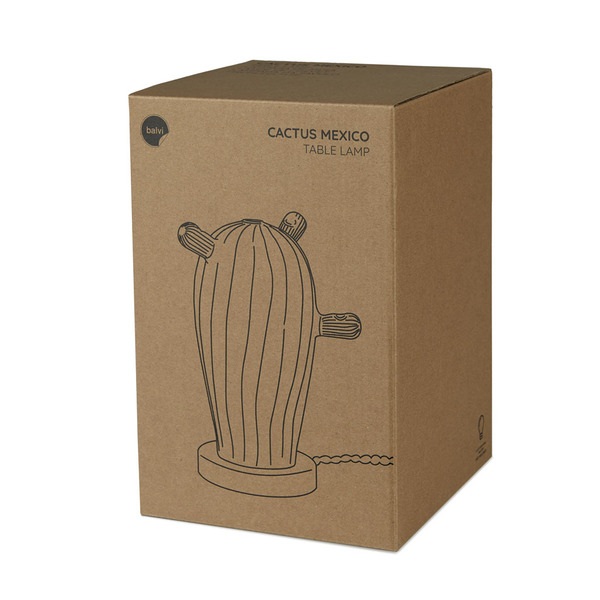 Balvi Lámpara de mesa Cactus Mexico verde-27228 Precios de Black Friday