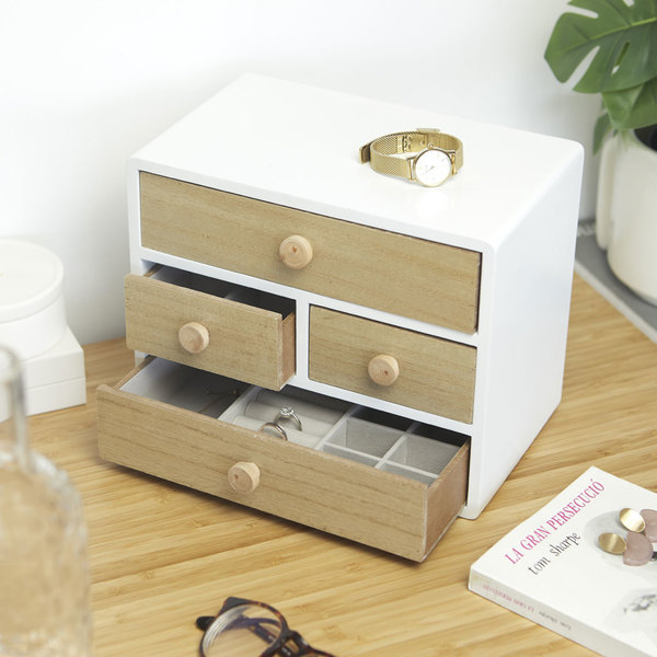 Balvi Caja joyero Loft blanco-27691 Descuentos del mes