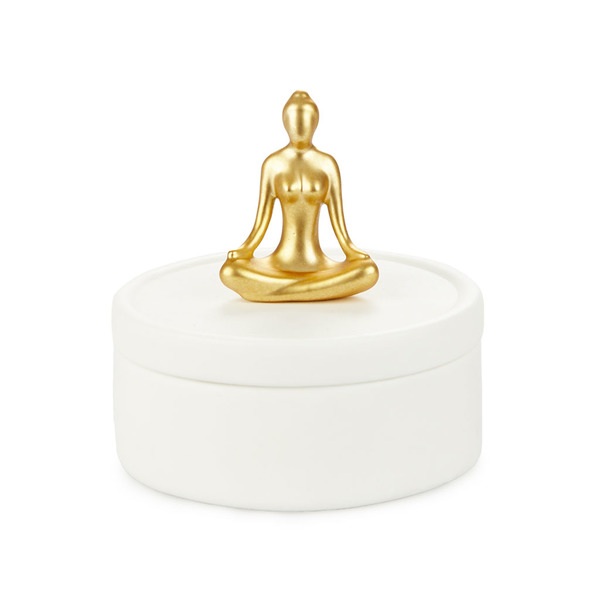Balvi Caja joyero Yoga dorado-27542