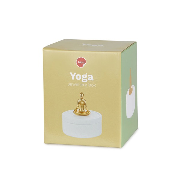 Balvi Caja joyero Yoga dorado-27542 Descuento por venta flash