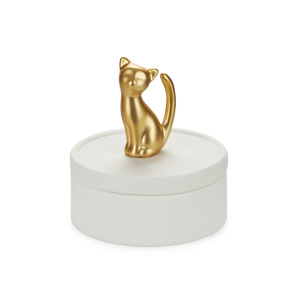 Balvi Caja joyero Kitten dorado-27436