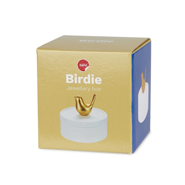 Balvi Caja joyero Birdie dorado-27437 Ofertas especiales