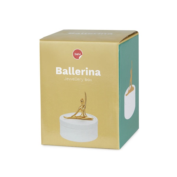 Balvi Caja joyero Ballerina dorado-27439 Rebajas de fin de temporada