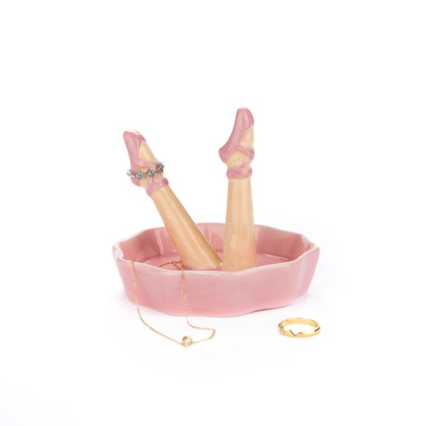Balvi Porta anillos Happy Legs Dance cerámica-27916