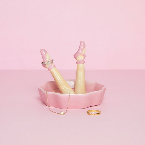 Balvi Porta anillos Happy Legs Dance cerámica-27916 Outlet online
