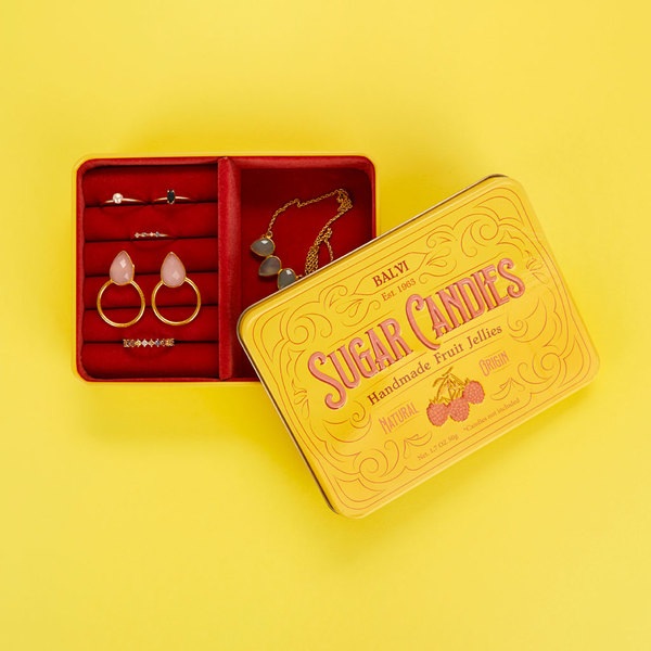 Balvi Caja joyero Sugar Candies amarillo-28013 Ofertas
