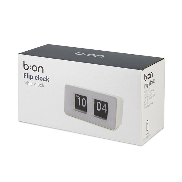 Balvi Reloj sobremesa Flip Clock blanco-27188 En oferta