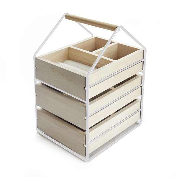 Balvi Organizador joyas House blanco-27239