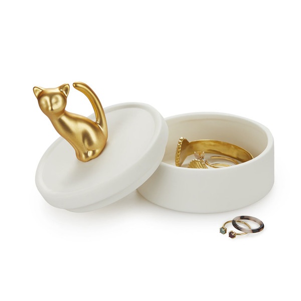Balvi Caja joyero Kitten dorado-27436 Último día