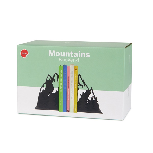 Balvi Sujetalibros Mountains negro-28006 Libre de impuestos