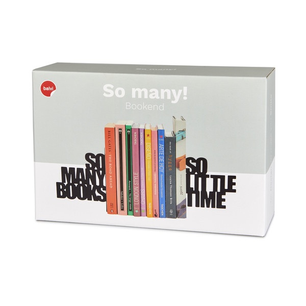 Balvi Balvi - Sujeta libros So many negro metal En oferta