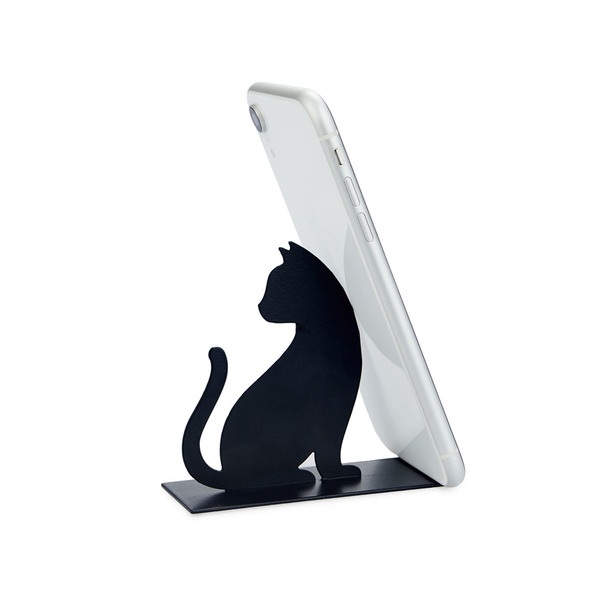 Balvi Soporte smartphone Feline negro-27698 Rebajas de fábrica
