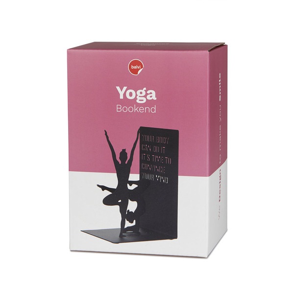 Balvi Sujetalibros Yoga negro-27619 Mejor oferta