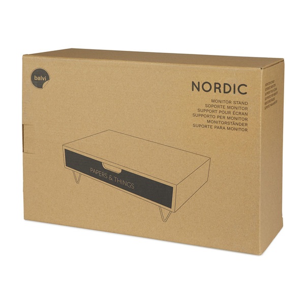 Balvi Soporte Monitor Nordic Papers cajón-27534 Promoción por tiempo limitado
