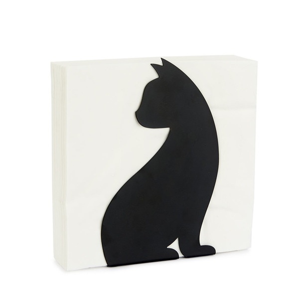 Balvi Servilletero Feline negro-27762