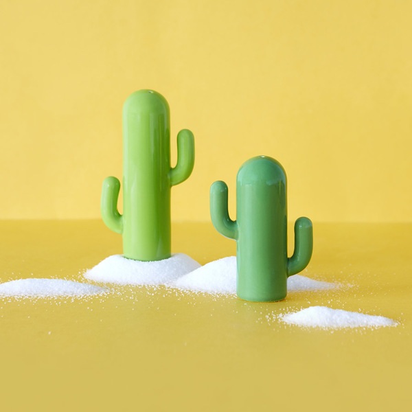 Balvi Set sal & pimienta Cactus verde-27604 Descuentos del mes