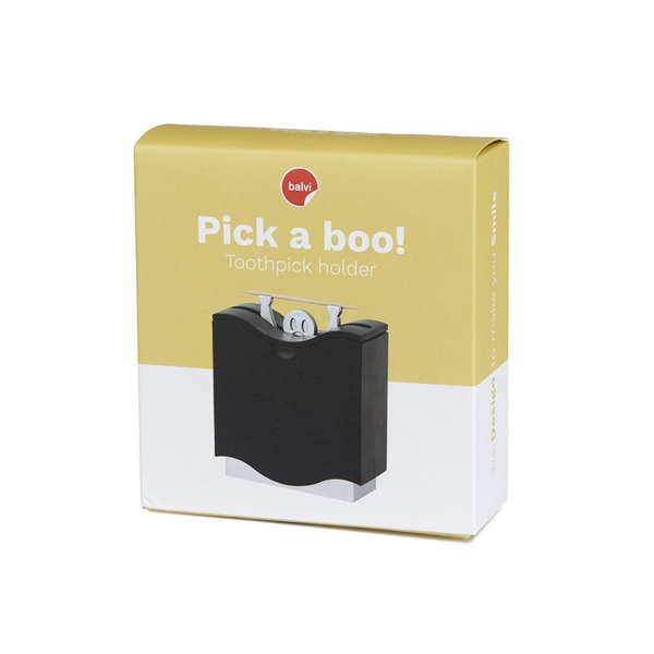 Balvi Balvi - Pick a boo palillero dispensador de palillos. Mediante un mecanismo los palillos aparecen má Descuento por venta flash